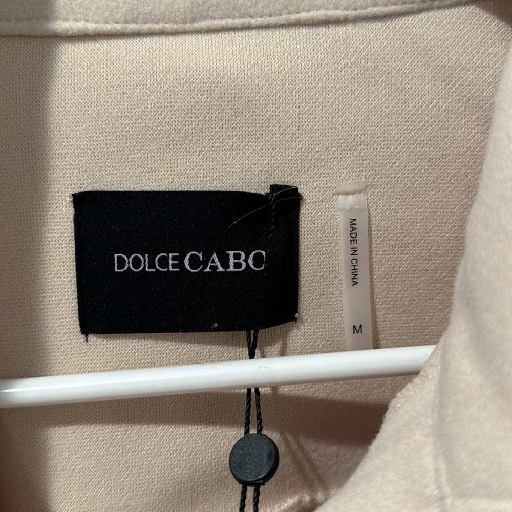 🎉HP🎉Dolce Cabo Short Flannel Trench Coat. Ladies Med. - Picture 7 of 13